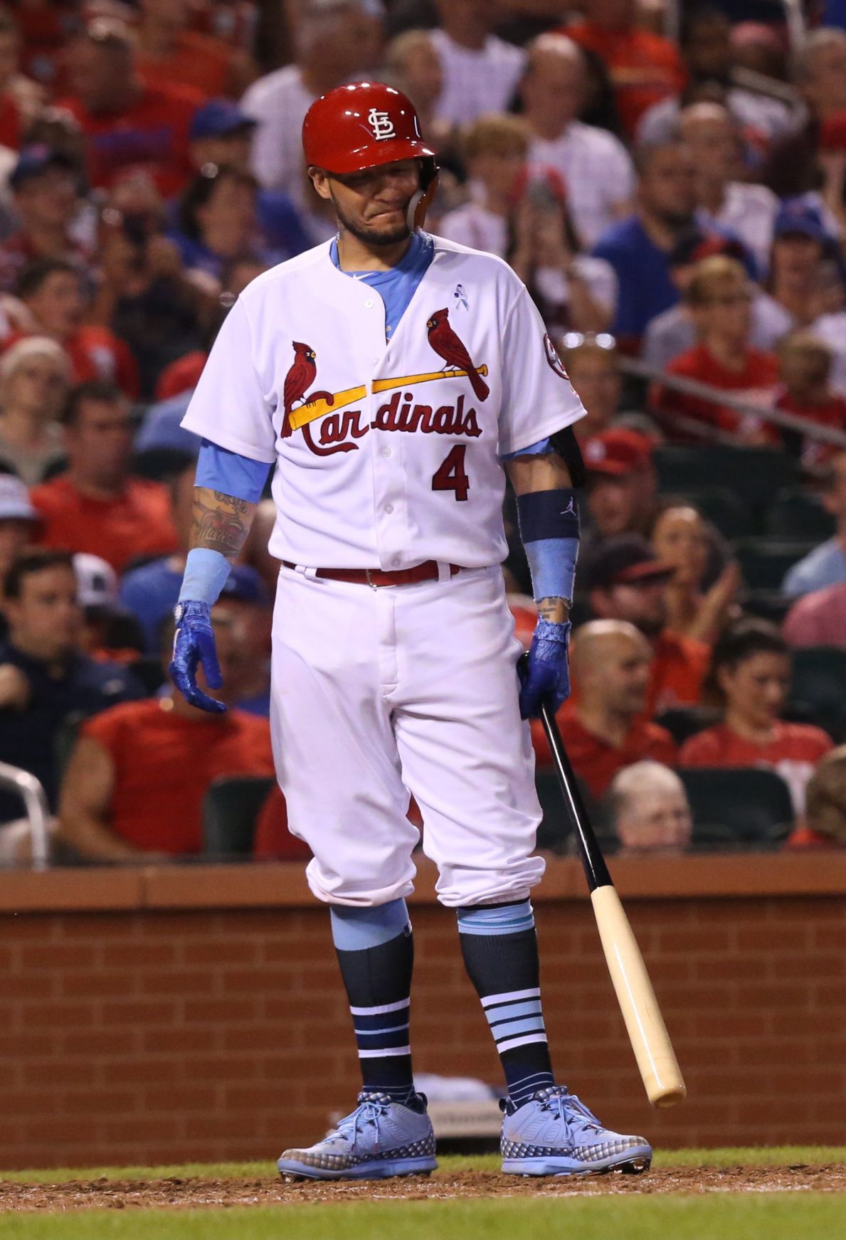 Cards and Cubs battle in the hot series finale Sunday night